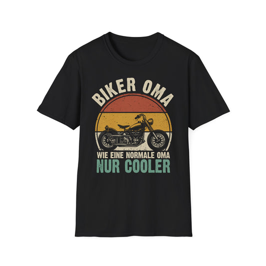 Biker Oma - wie eine normale Oma - nur cooler - Frauen T-Shirt