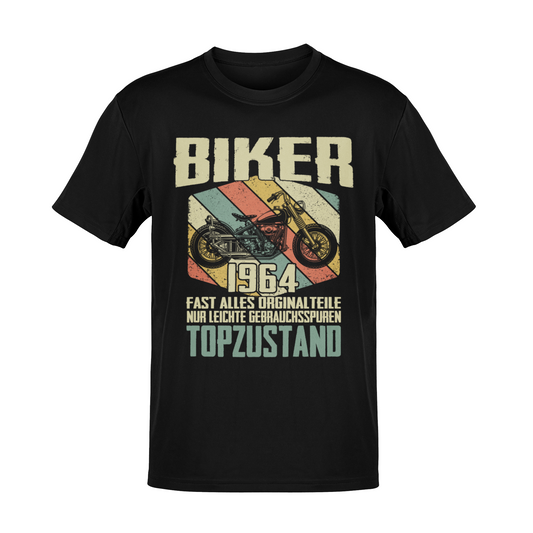 Geburtstag Retro Motorrad Biker - Herren T-Shirt