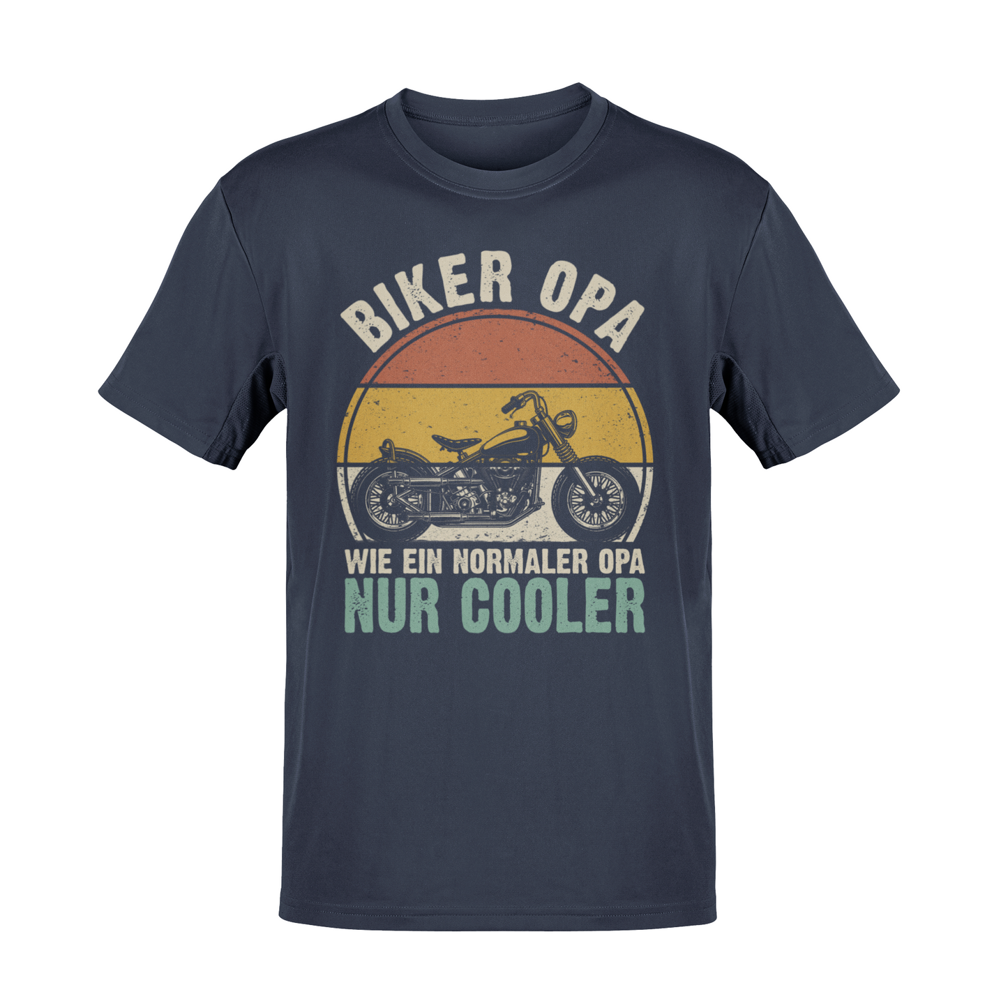 Biker Opa - wie ein normaler Opa - nur cooler - Herren T-Shirt