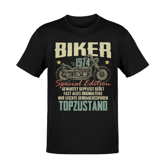 Geburtstag Retro Biker Special Edition - Herren T-Shirt